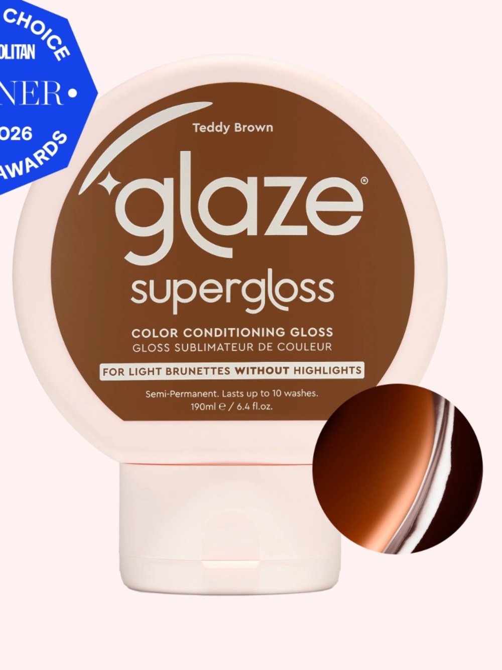 Glaze super gloss teddy brown